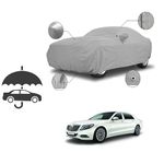 Car Umbrella Super Soft Dust and Heat Proof UV Protected Scratch Less Personalized Car Body Cover Compatible with Mercedes-Benz S Class S 350