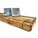 Ben Simpson – Handmade Chunky Wooden Floating Shelf - 15cm Depth- 70CM Long in Rustic Pine