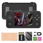 RG35XX H Handheld Game Console 3.5 Inch IPS Screen Linux System Retro Games Consoles Built-in 64G TF Card 5528 Classic Games Support HDMI and TV Output