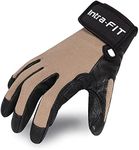 Intra-FIT Climbing Gloves Rope Gloves,Perfect for Rappelling, Rescue, Rock/Tree/Wall/Mountain Climbing, Adventure, Outdoor Sports, Soft, Comfortable,Improved Dexterity, Durable (Medium, 3357)