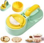 3 In 1 Dumpling Maker,Manual Dough Presser Dumpling Wrappers Press Wrapper,Dumpling Mold Set Bun Mold Dumpling Press Easy-Tool For Dumpling Wrapper Dough Dumpling Maker Press Making Dumpling Maker