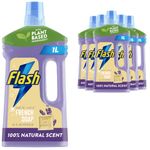 Flash All Purpose Multi Surface Cleaner Liquid 1L (6 Pack) - Marseille French Soap & Lavender Scent