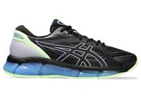 ASICS Womens Gel-Quantum 360 VIII Black/Blue Project Sneakers - 6 UK (1203A305.004)