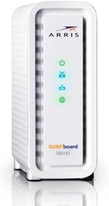 ARRIS (SB6183-RB) Cable Modem - Fast DOCSIS 3.0 16x4 Gigabit Cable Modem, For Comcast Xfinity, Cox, Spectrum and more, 1 Gbps Port, 400 Mbps Max Internet Speed, 2 Year Warranty - Renewed