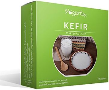 Delicioso y saludable arranque cultura - Kefir con Lactobacillus, hecho en Bulgaria - 10 bolsitas