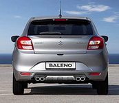 CARMART Rear Bumper Diffuser Compatible for BALENO Upto 2021 Model