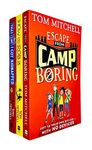 Tom Mitchell 3 Books Collection Set (How to Rob a Bank, That Time I Got Kidnapped & Escape from Camp Boring)