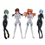 Anime Figure Ayanami Rei Figure Asuka Langley Soryu Action Figure PVC Model Doll Toys Desktop Ornaments Collectable Supplies