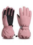 ThxToms Kids Winter Gloves Waterproof Ski Snowboard Gloves for Ourdoor Sports, Boys and Girls Cold Weather Bike Gloves