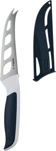 Zyliss Cheese Knife - Cheese Slicer and Cutter for Block Cheese - Carving Cheese Knife for Charcuterie Boards - Cheeseboard Handheld Cheese Slicer - Cheese Cutter & Slicing Knife - 4.5" - Gray & White