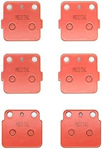 MEXITAL cerámica Pastillas de freno Delanteras + Traseras para KFX 400 (KSF 400 A) (03-06) LT-Z 400 K/Z/L Ouadsport (03-13)
