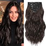 Fliace Clip in Hair Extensions, 6 P