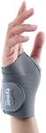 TYNOR Wrist Brace Support for Fitness, Weightlifting, Tendonitis, Carpal Tunnel, Arthritis, Sports & Tennis Wrist Compression Strap for Men & Women Adjustable Both Hands Wrist Wraps One Size (Grey)