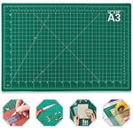 ArtBee A3 Cutting Mat Double Sided 5-Ply Craft Cutting Board for Sewing Crafts Hobby Fabric Precision Scrapbooking Project 12"x18"