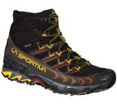 La Sportiva Men's Ultra Raptor Ii Mid Wide GTX Hiking Boots, Black Yellow, 7.5 UK