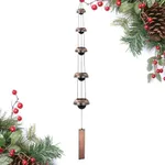 Copper Wind Chimes, Temple Wind Chime,Feng Shui Wind Chimes for Home Yard Outdoor Decoration