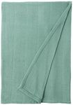 Eddie Bauer Herringbone Blanket Full/Queen Green