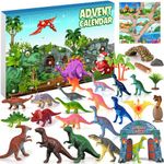 iZoeL Dinosaur Advent Calendar 2024 Boys Advent Calendar kids boys, 24 Dinosaurs Figures Countdown Days to Christmas Holiday, Surprise Gift for Kids Son Grandson Brother Nephew