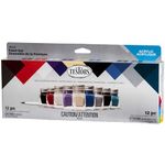 Testors, 12-Piece Acrylic Paint Set, Auto and Truck