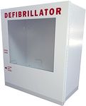 NON Alarmed AED Defibrillator Wall Mounted Storage Cabinet Fit for Philips and HeartSine