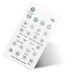 Universal Replacement Remote Control for Bose Wave Sound Touch Music Radio System I II III IV - Without Battery White Color