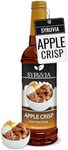 Syruvia Apple Crisp Coffee Syrup - 25.4 fl oz Premium Coffee Flavoring Syrup - Kosher Coffee Syrups, Gluten Free, No Coloring, Perfect for Drinks, Soda, Shakes, Desserts, and More.