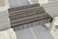 Walthers Cornerstone Series Kit 933-2948 HO Scale Through-Plate Girder Bridge, Grey, 6 UK