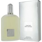 Tom Ford Grey Vetiver Eau De Perfume Spray for Men, Grapefruit, 3.4 Oz