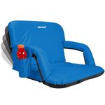 Driftsun Extra Wide Stadium Seats with Back Support - Deluxe Foldable Stadium Chairs for Bleachers - Folding Waterproof Sport Chair Easy to Transport