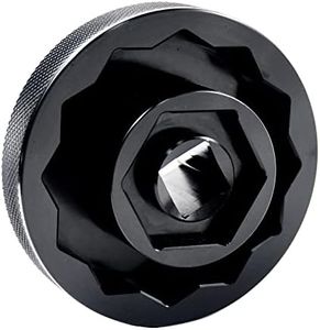 (30mm+55mm) Front Rear Wheel Axle Nut Socket Tool for Ducati Motorcycle Panigale V4, Street fighter 1098, Monster 1200 (Black)