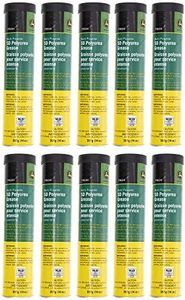 John Deere Multi-Purpose SD Polyurea Grease Case TY6341 OEM (10 Pack)