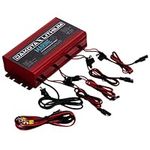 Dakota Lithium - 40 Amp Marine Charger (4 Bank - 10 Amp Per Bank) 12V Lithium Battery Charger - Charge Any Lithium Battery, Onboard Charger for Boats, Golf Carts, or RV - LIFEPO4 Compatible Charger