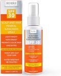 Premium SPF 30 Hair Sunscreen Spray | Non-Greasy UV Protection for Hair and Scalp | Prevents Color Fade and Dryness | Travel-Size UV Protection | Beach SunBlock | Scalp Sunscreen 4 oz 120 ml