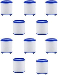 10 Pack Sink Water Faucet Filter Cartridge Replacements, Sink Water Filter Faucet Water Filter, Removes Chlorine Fluoride Heavy Metals,Soften Hard Water