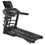 MAXPRO PACE PRO 5 HP Peak DC Motor Multifunction Folding Treadmill with Massager,Max.Speed 14km/h,6 Level Incline,Max.User Weight 110kgs,Fit Show App Support,Running Machine for Home use(PTM605M)