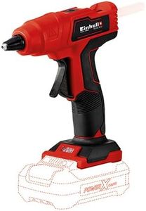 Einhell Cordless Full Size Glue Gun 18V TE-CG 18 Li-Solo Power X-Change (18V, LED Heat Level, 120 s. Warm-up, Glue Stick 0.45", Battery and Charger NOT Included)