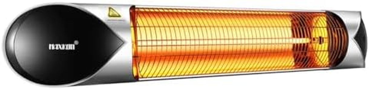 Maxkon 2000W Infrared Space Heater Instant Heat Outdoor Patio Carbon Fibre Strip Heater Electric Heater