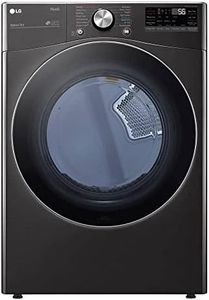 LG DLGX4201B / DLGX4201B / DLGX4201B 7.4 Cu. Ft. Black Steel Smart Front Load Gas Dryer with TurboSteam