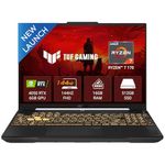 ASUS TUF A16 (2026), AMD Ryzen 7 170 Processor,RTX 4050-6GB, 16GB RAM, 512GB SSD, FHD+, 16"(40 cm), Windows 11 Home, M365 Basic(1 Year)* Office 2024, Mecha Gray, 2.2 Kg, FA607NUQ-RL047WS,Gaming Laptop