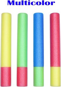 4-Piece Colorful Kids EVA Foam Water Gun Set – Pull Type