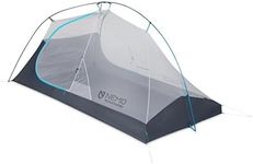 Nemo Hornet Elite OSMO Ultralight Backpacking Tent, Aluminum/Stormy Night, 2 Person