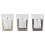 Greenhabit Jowar, Ragi & Bajra Flakes 250 gm each - Nutritious and Gluten-Free Millet Cereal Breakfast cold cereal Poha