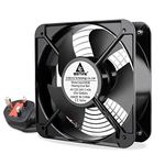 GDSTIME AC 220V Fan 200 x 60mm Axial Cooling Fan 240V 200mm x 200mm x 60mm Fan Big Airflow for Cooling Ventilation Exhaust DIY Projects