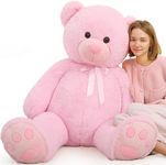 Tezituor Giant Teddy Bear 5 Feet Ta