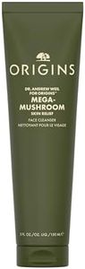 Origins Mega-Mushroom Face Cleanser | Great for Sensitive Skin | With Reishi Mushroom, 5 Fl Oz