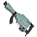 Eastman 15Kg Electric Demolition Hammer with 32J Torque, 1900 BPM, 1600 W power, steel case packing with Carbon Set & Flat & Pointed Chisel Concrete Breaker (ERB-016A)