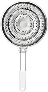 Cuisena Heat and Flame Diffuser, Silver and White
