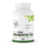 PlantVital Probiotics for Women - 50 Billion Cfu 15 Bacteria Strains - Probiotic Supplement - Probiotics - Gluten and Soy Free Probiotics Women - Probiotic Women 30 Count - Womens Probiotic