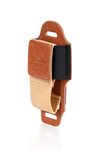 Levy's Leathers MM14-TAN Accessories - Leather Wireless Transmitter Holder - Tan