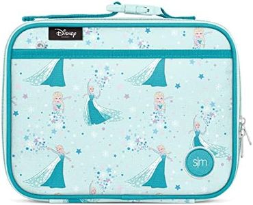 Simple Modern Disney Kids Lunch Box for Toddler | Reusable Insulated Bag for Girls, Boys | Meal Containers for School with Exterior and Interior Pockets | Hadley Collection | Frozen Elsa's Snowflake